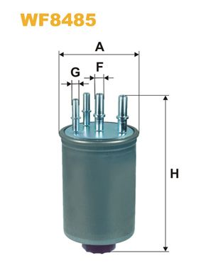 WIX FILTERS Degvielas filtrs WF8485